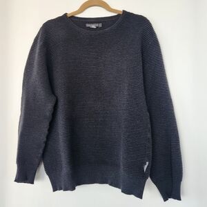 Ribbed Knit Pullover Sweater